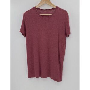 Unbranded Red Pink Crew Neck Shirt‎ See Measurements